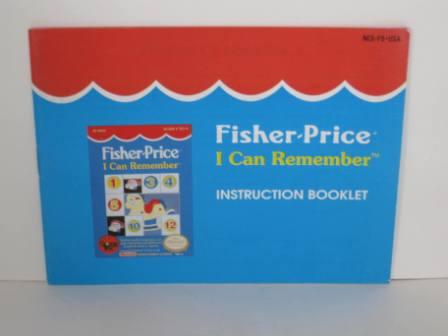 Fisher Price: I Can Remember - NES Manual